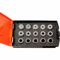 GS Tooling ER20 1/16"-1/2" x 1/32" 15 Piece AA Extreme Precision Collet Sets
