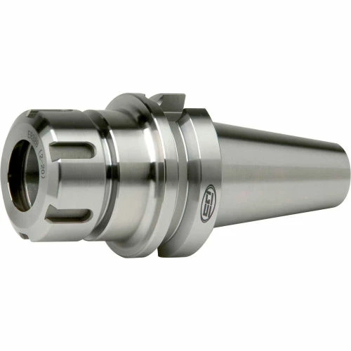 GS Tooling BT40 ER20 - 2.50" Gauge Collet Chuck, Premium Balanced, DIN Coolant Thru Capabilities, Ground Body 1 GS Tooling BT40 ER20 - 2.50" Gauge Collet Chuck, Premium Balanced, DIN Coolant Thru Capabilities, Ground Body