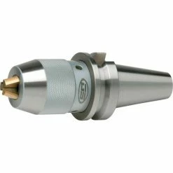 GS Tooling GS BT30 1/4" Capacity Taper Integral Keyless Shank Drill Chuck, 3.15"L, High Precision
