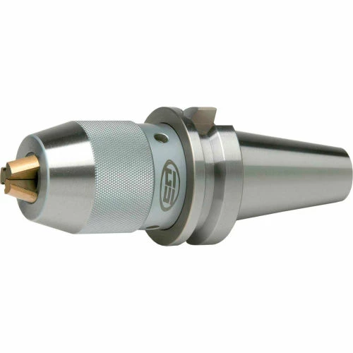 GS Tooling GS BT40 1/2" Capacity Taper Integral Keyless Shank Drill Chuck, 3.74"L, High Precision 1 GS Tooling GS BT40 1/2" Capacity Taper Integral Keyless Shank Drill Chuck, 3.74"L, High Precision