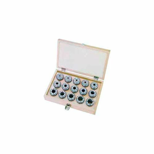 ER32 Metric Spring Collet Set, 18 Piece, 3mm to 20mm, Import 1 ER32 Metric Spring Collet Set, 18 Piece, 3mm to 20mm, Import